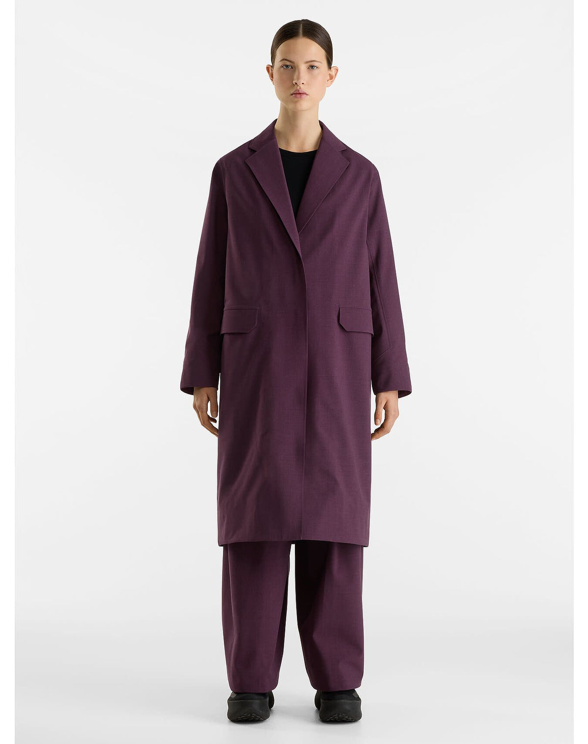 Lenan Insulated Tech Wool Topcoat Women's