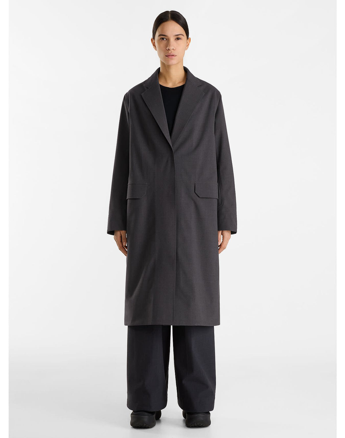 Lenan Insulated Tech Wool Topcoat Women's