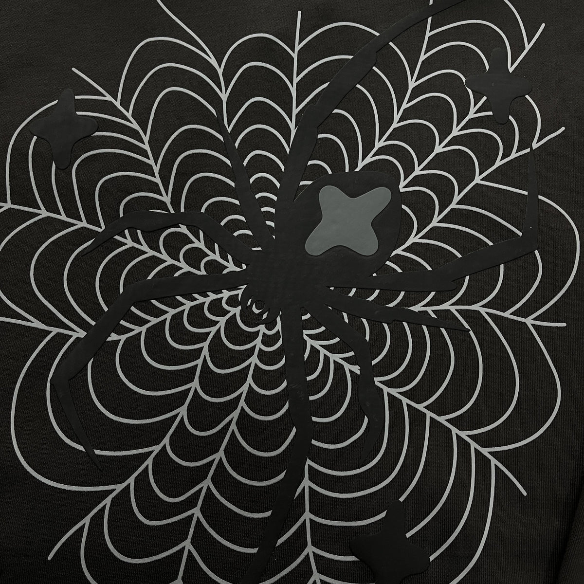 Broken P Spider Zip Up Hoodie