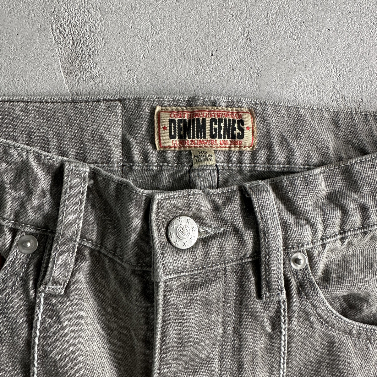 Corteiz Denim Jeans Pant Grey