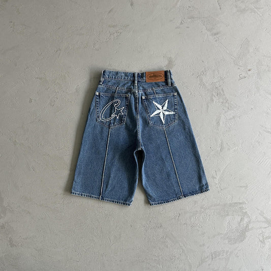 Corteiz Denim Jeans Shorts