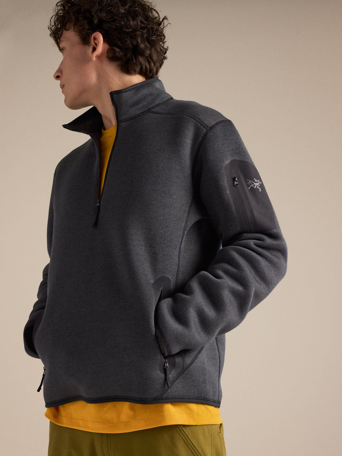 Covert 1/2 Zip Neck Men's