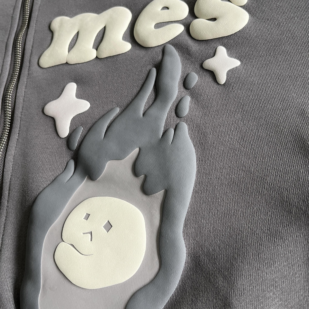 Broken P Twin Flames Zip Up Hoodie