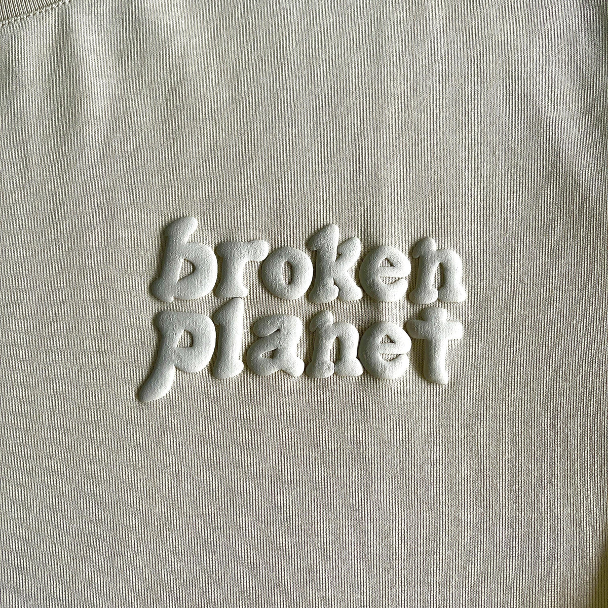 Broken P Basic Letter Short TShirt
