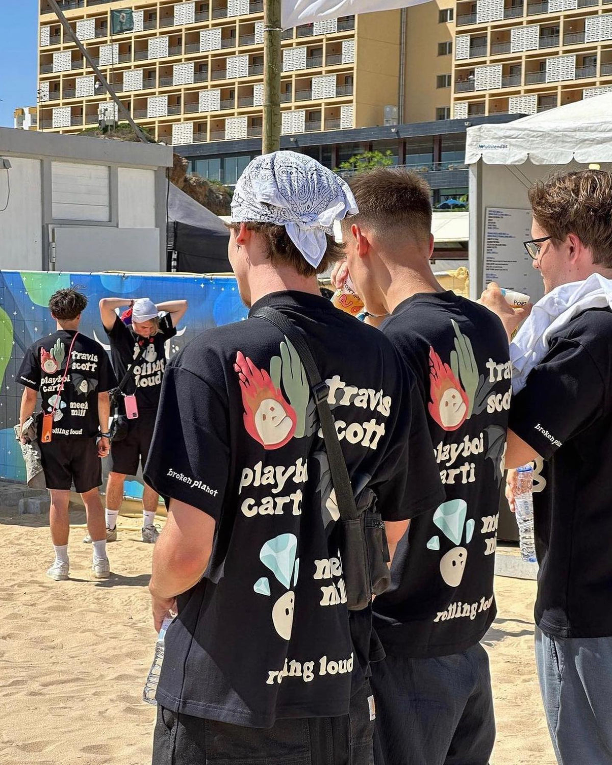 Broken P Music festival TShirt