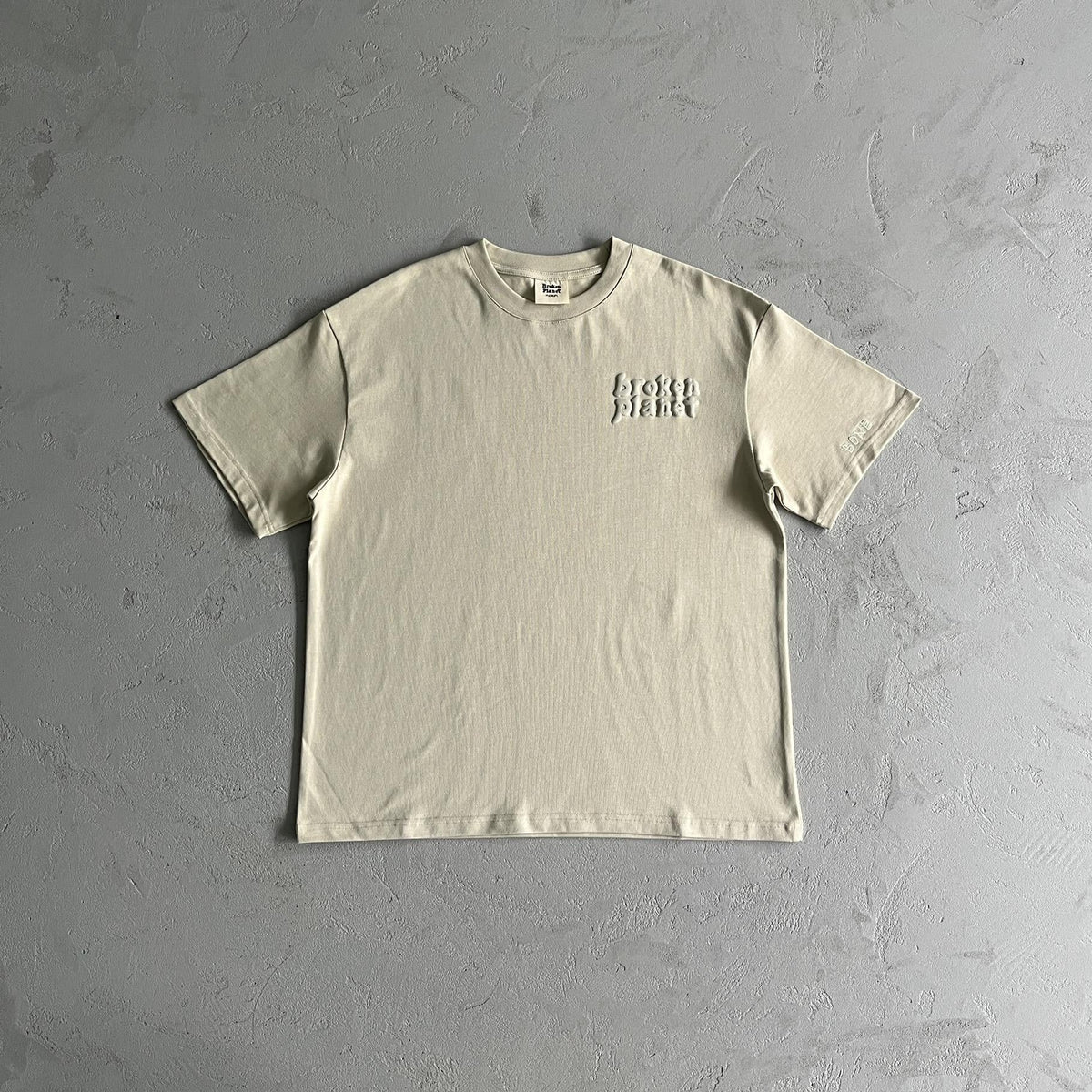 Broken P Basic Letter Short TShirt