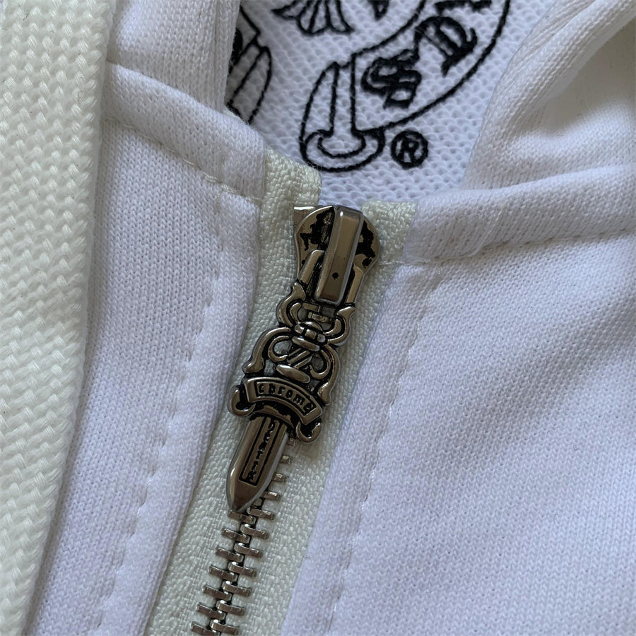 Chrome Hearts Zip Hoodie