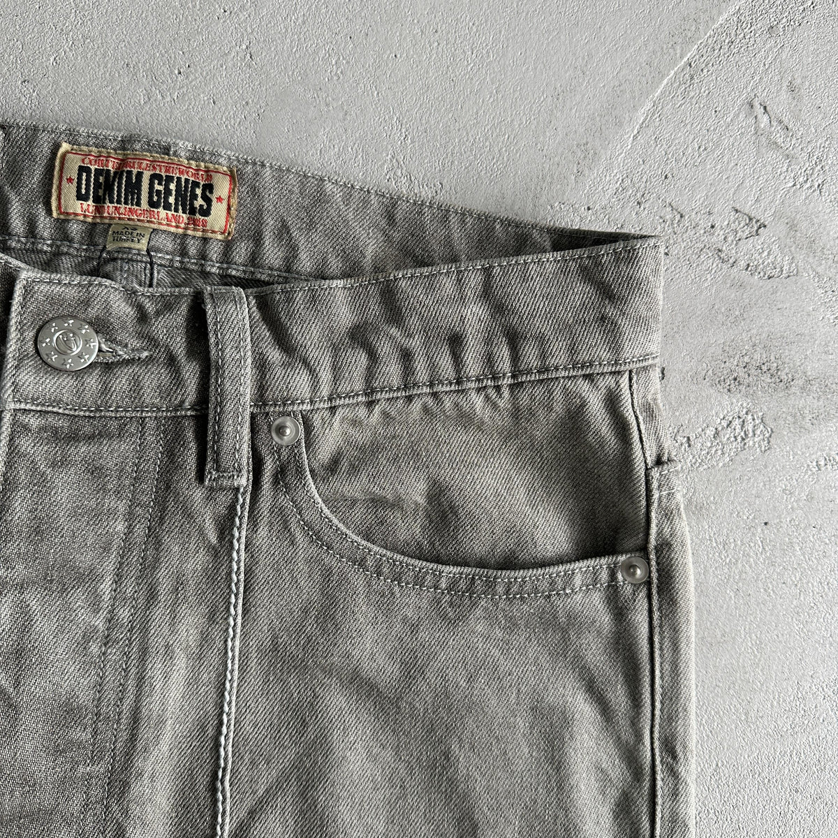 Corteiz Denim Jeans Pant Grey