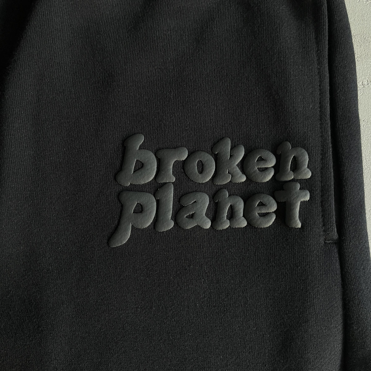 Broken P Staight Leg Sweatpants Black
