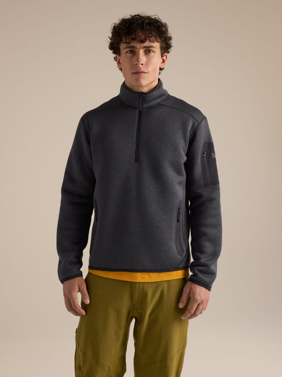 Covert 1/2 Zip Neck Men's