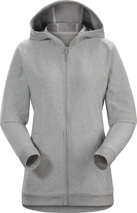 Word On End Full-Zip Hoody Women's